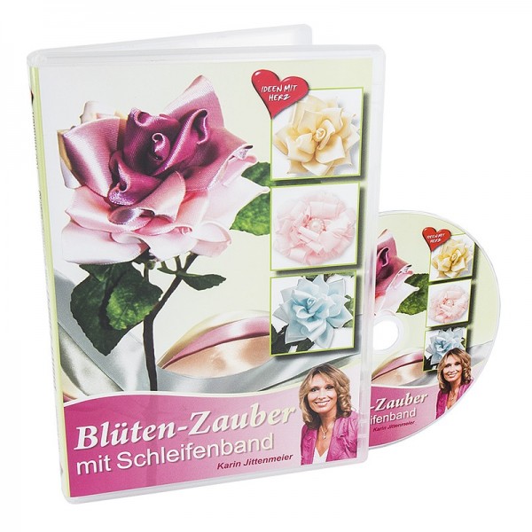 DVD, Blüten-Zauber mit Schleifenband, Karin Jittenmeier, 100 min