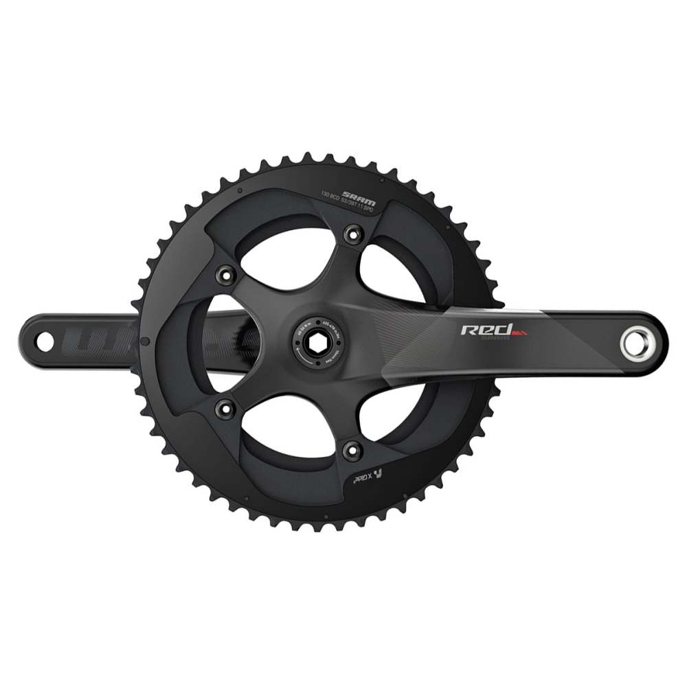 SRAM RED,  BB30 11 Speed Chainset-53/39T-165mm