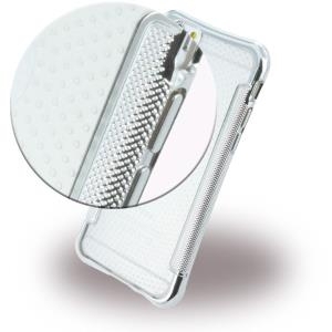 UreParts - Shockproof Antirutsch - Silikon Cover / Case / Schutzhülle - Apple iPhone 6, 6s - Silber (160306)