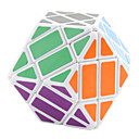 Irregular Dodecahedron Brain Teaser IQ Puzzle Magic Cube (White)