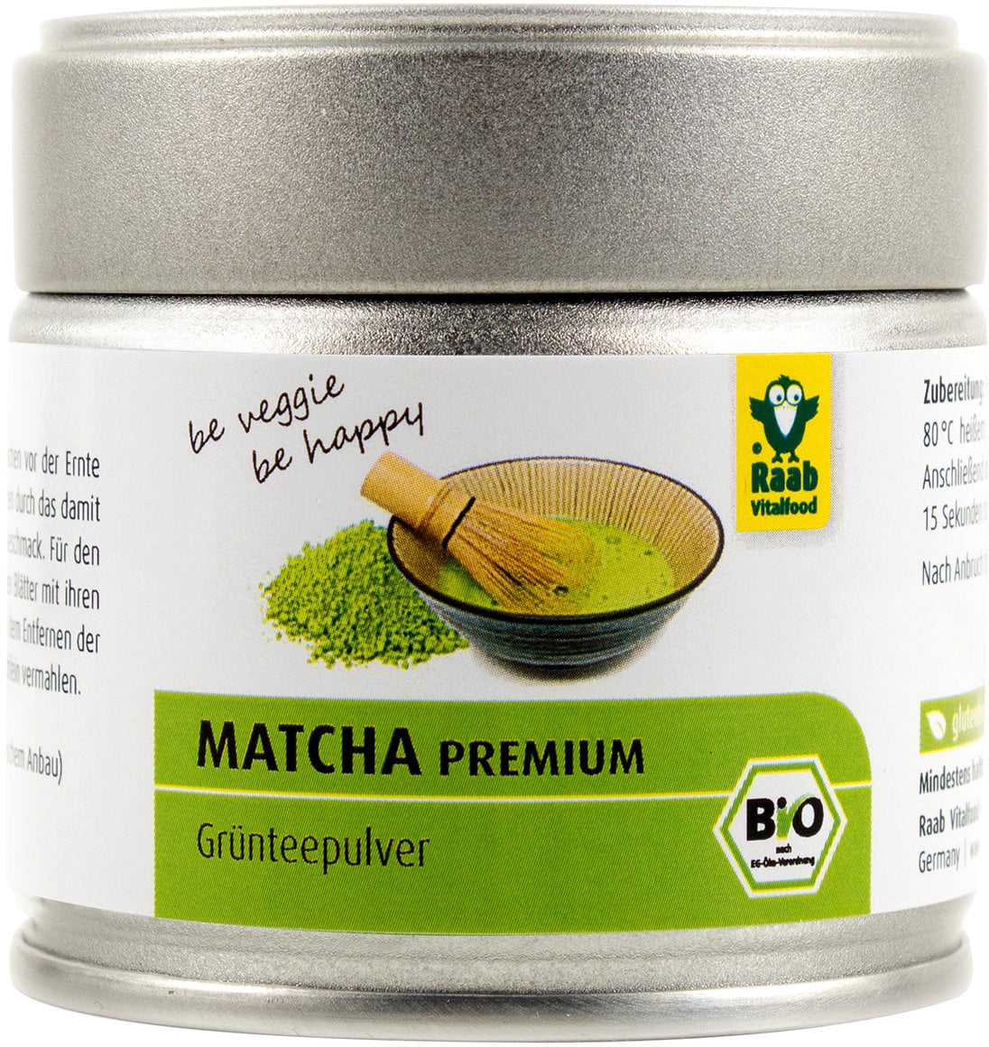 Raab Vitalfood Bio Matcha Premium