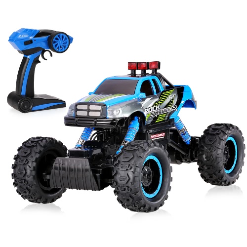 Original HB-p1402 2.4G 2CH 1:14 Escala 4WD RTR eléctrico Rock Crawler campo a través del coche de RC con la luz del LED