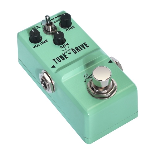 Rowin LN-328 Nano Series Tube Distorsion Guitare Pédale d'effet True Bypass Shell en alliage d'aluminium