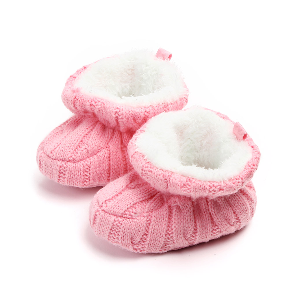 Baby / Toddler Cute Knitted Elasticized Prewalker Cotton Boots