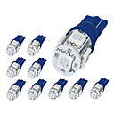 8 x 194 168 2825 T10 5 SMD LED azul Alquiler de luces Bulbby britelites
