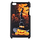 Plush Leopard Skinning Plastic Case for  iPod touch 4
