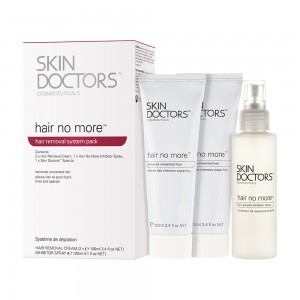 Skin Doctors Hair No More System - Pack Para Depilacion - x2 Cremas + x1 Spray Inhibidor