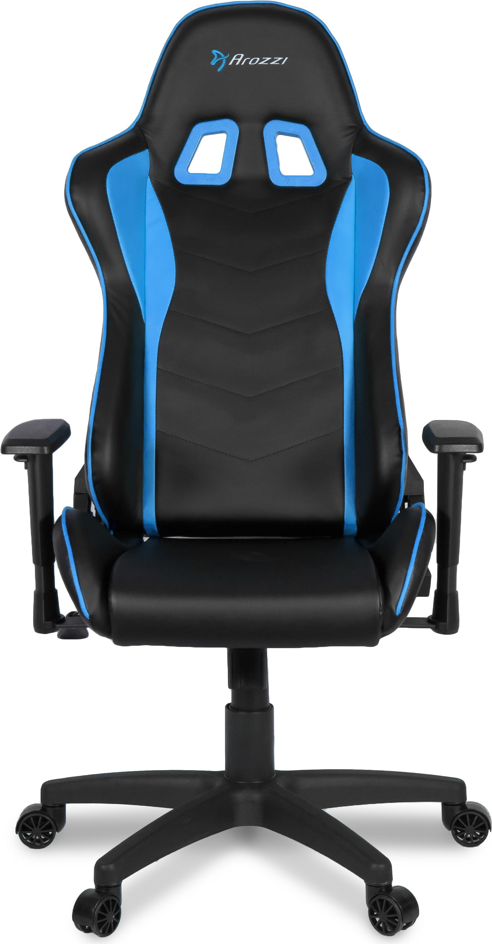 Arozzi Mezzo V2 - PC-Spielstuhl - 120 kg - Gepolsterter Sitz - Gepolsterte Rückenlehne - Schwarz - Blau - Schwarz - Blau (MEZZO-V2-BLUE)
