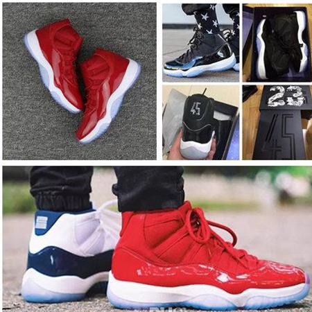 NEW 11 Concord Basketball Shoes Space 1st Jam Bred Men Women 11s Gym Red Midnight High Quality Navy Gamma Blue Sneakers With Box 7-13