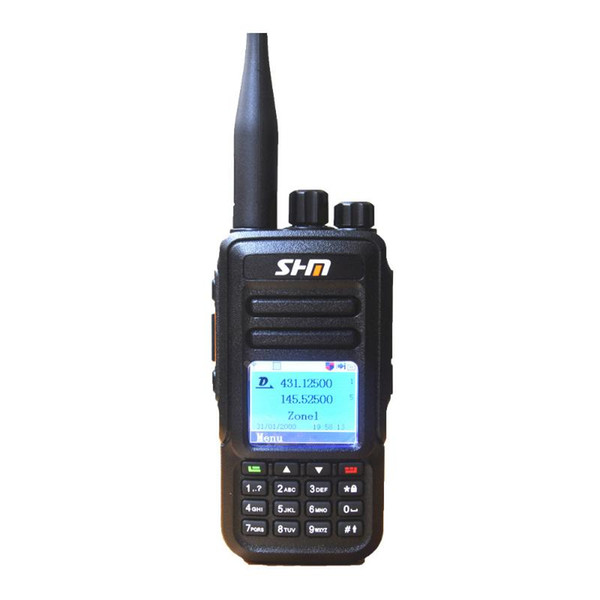DMR Digital DM-UV450 Dual Band 136-174/400-480Mhz Two Way Radio 3000CH/10000Contacts Walkie Talkie Compatible with MOTOTRBO