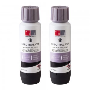Spectral.CSF - Sistema Anti-caida del cabello Para Mujeres - Aplicacion Topica 60ml  2 Botes