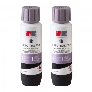 Spectral.CSF - Sistema Anti-caida del cabello Para Mujeres - Aplicacion Topica 60ml  2 Botes