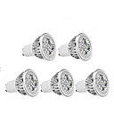 ZDM 1pc 4 W Spot LED 350 lm GU10 4 Perles LED LED Haute Puissance Intensité Réglable Blanc Chaud 220 V / 5 pièces / RoHs