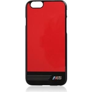 BMW Hard Cover Glossy Plate Red, M Collection für iPhone 6/6s, BMHCP6GPRE, Blister (BMHCP6GPRE)