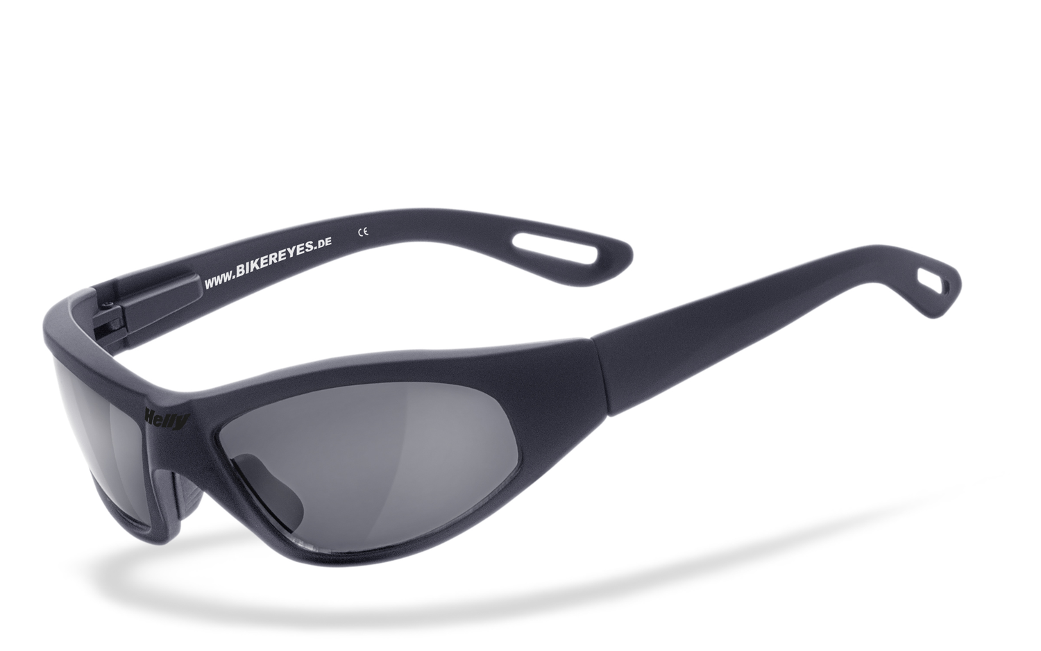 Helly Bikereyes | black angel  Sportbrille, Fahrradbrille, Sonnenbrille, Bikerbrille, Radbrille, UV400 Schutzfilter