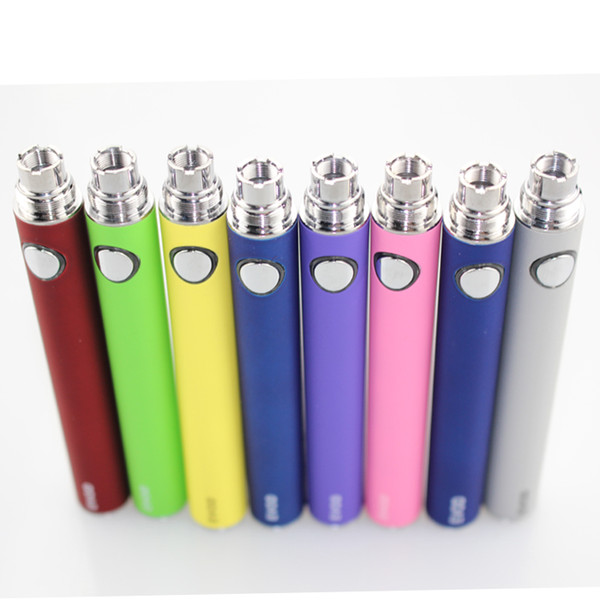 EVOD batteries Vaporizer Pen 510 thread battery 650 900 1100 mAh vape vaporizer pen for EGO CE4 MT3 PK kangertech evod e cigs