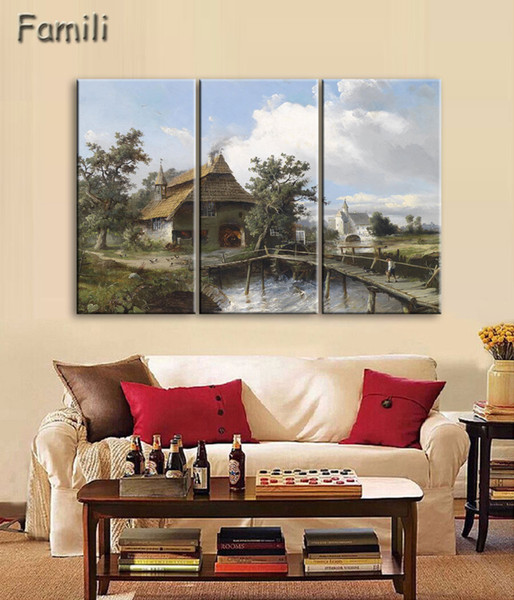 3pieces/set modern abstract characters canvas painting unframe modular pictures hd home cuadros decoracion wall art
