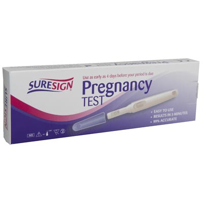 Suresign Midstream Pregnancy Test - Single