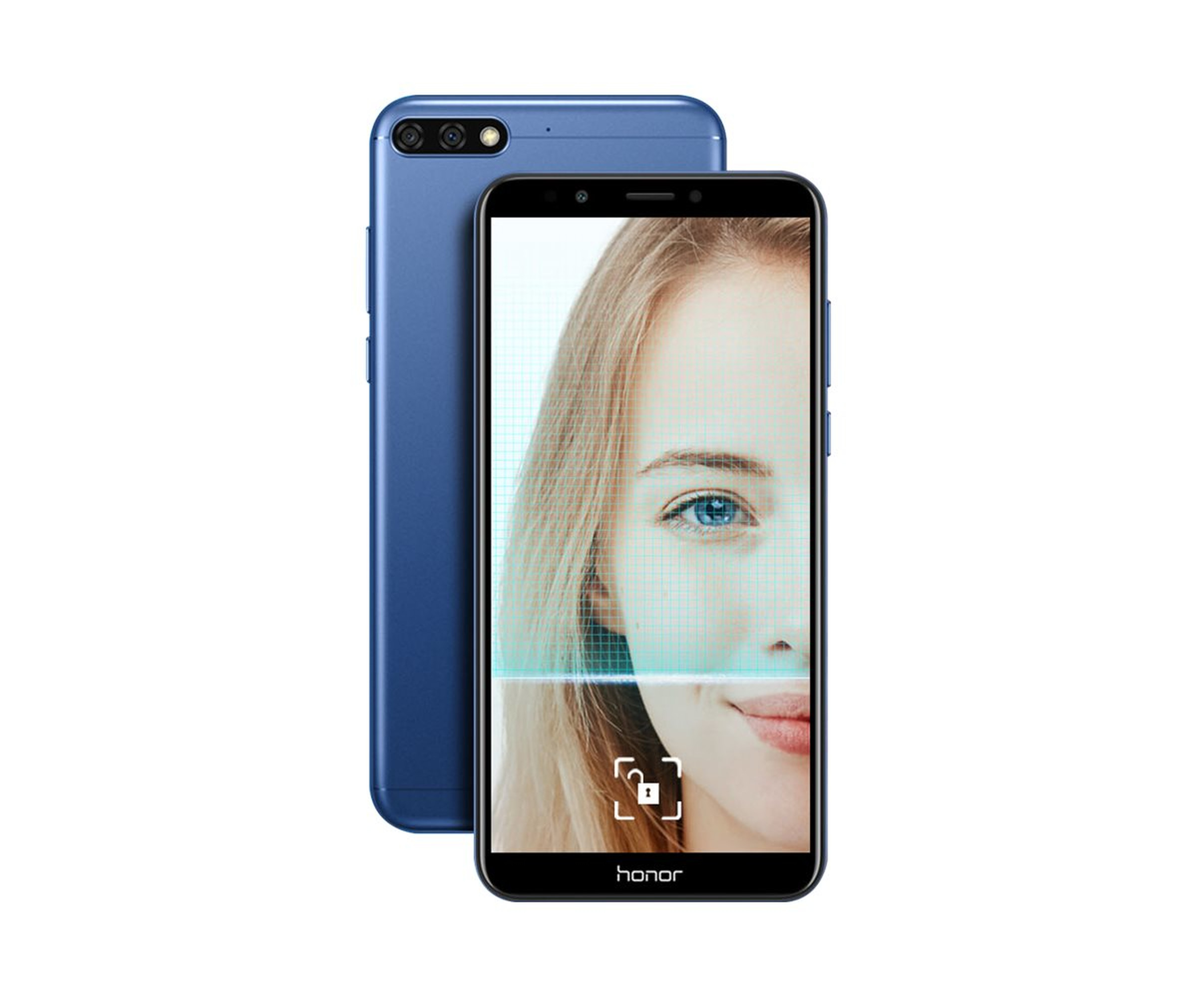 Huawei Honor 7C 15,2 cm (5.99 Zoll) 3 GB 32 GB Dual-SIM 4G Blau 3000 mAh